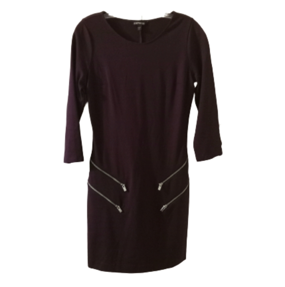 Express Dark Purple Dress